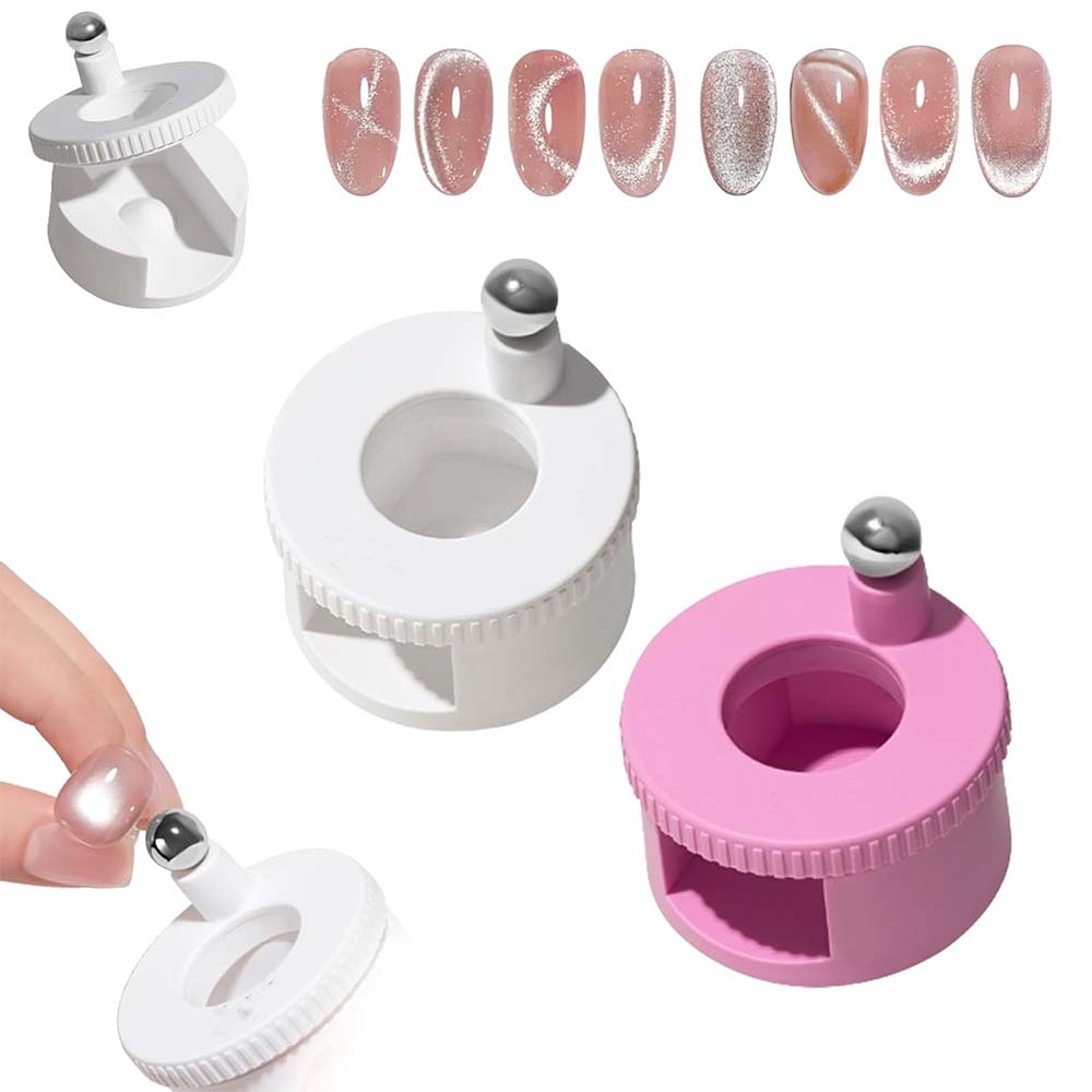 루베이 휴대용 회전형 네일 마그넷 자동 흡착 캣아이 네일 네일샵/셀프네일/초보자, 1개, 흰색 11,900원