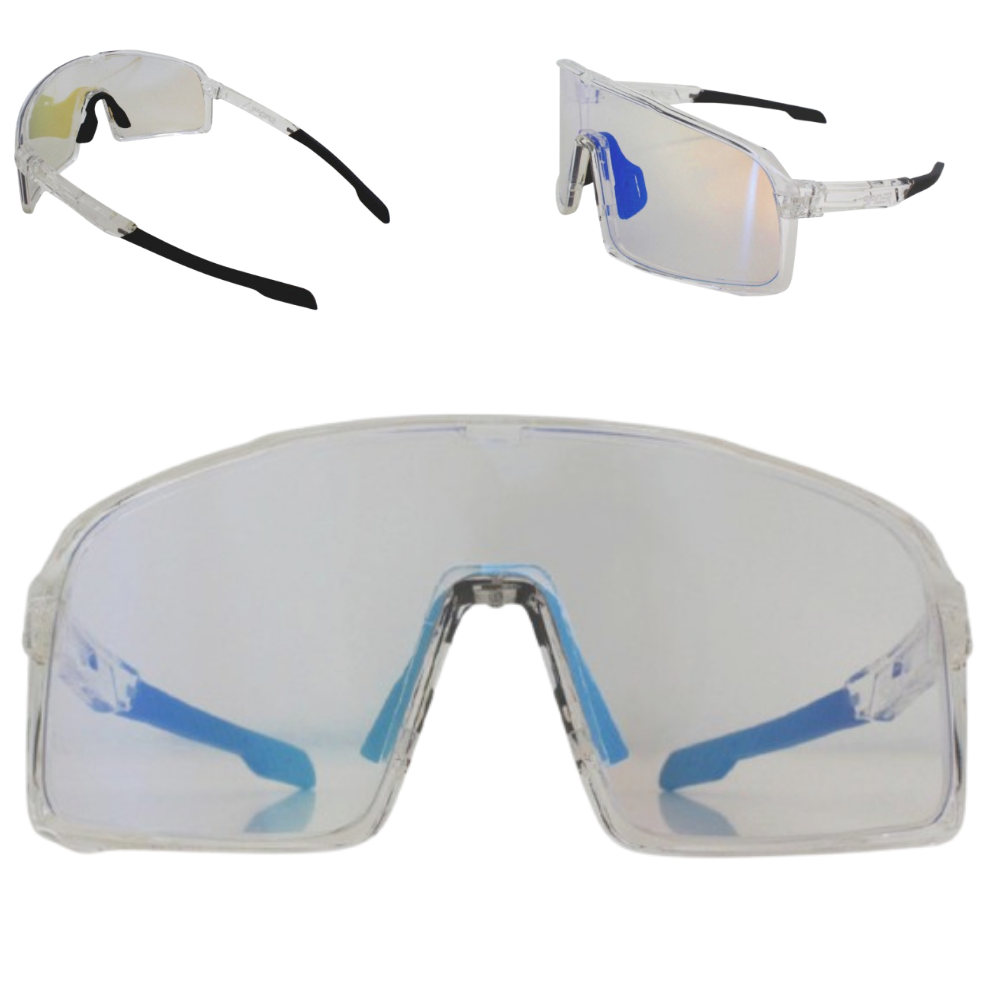 [온리유즈] 초경량 변색 미러 스포츠 고글 선글라스 스파이더 몬스터 아이스 블루 변색 P18G 74,000원