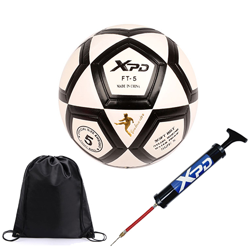 XPD 축구공 5호 + 공가방 + 공펌프 무봉제 공식구, 축구공(화이트)+공펌프+공가방, 1개 17,900원