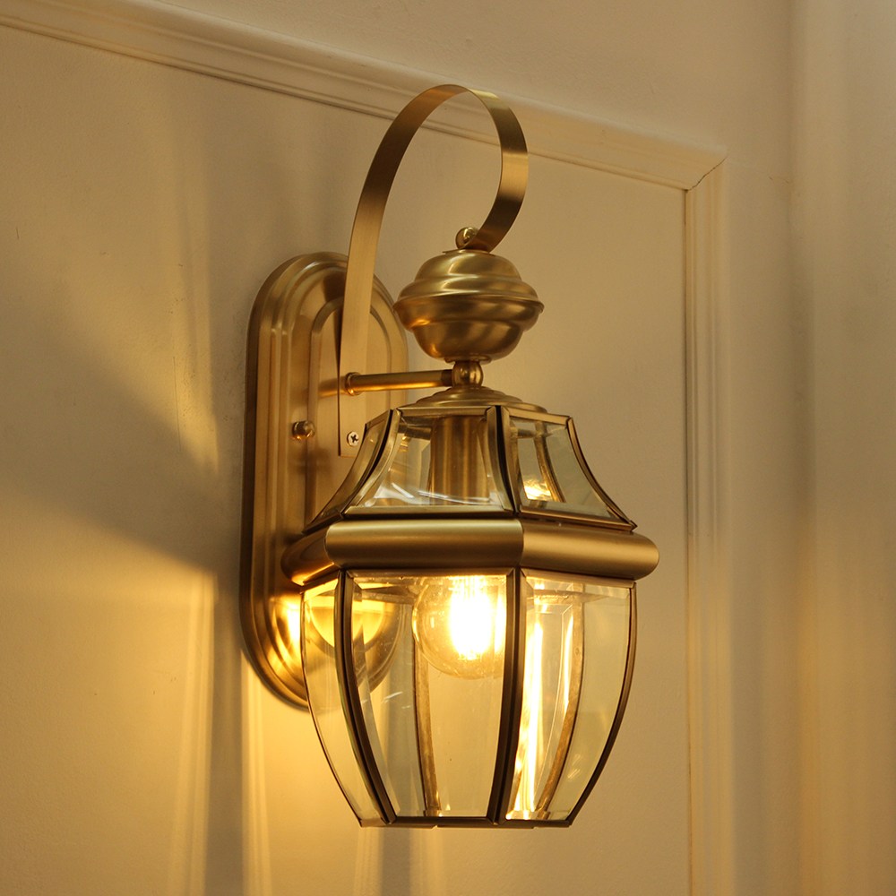 엔틱 황동 벽등 F타입 방수 벽부등 97,160원