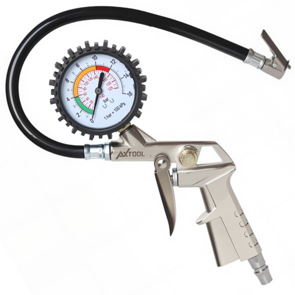 에이엑스툴 자동차 타이어 게이지 공기주입기 건타입 타이어 바람 10,500원