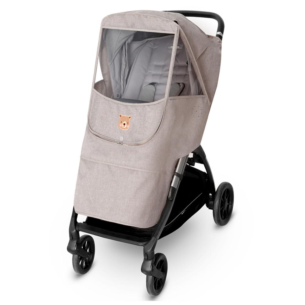 마니또 유모차 범용 멜란지 와펜 방풍커버 + 보관주머니 43,500원