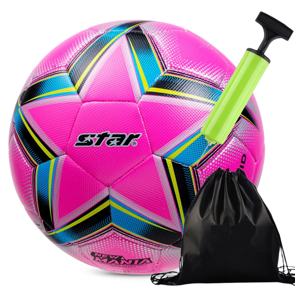 스타 풋살공 뉴 매니아 투센 볼펌프 볼가방, 1개, 핑크 41,900원