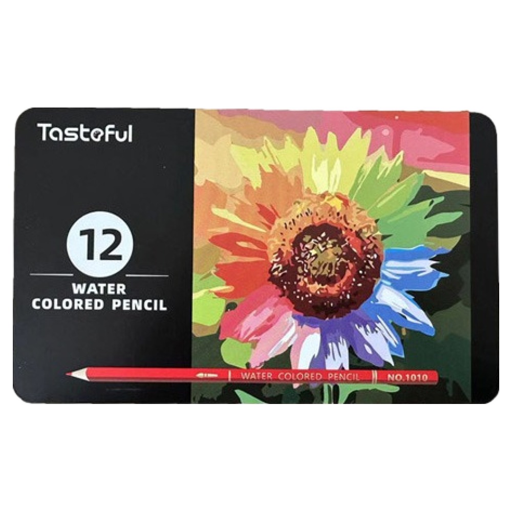 시나아트 수채화 색연필 틴케이스, 1개, 12색 8,380원