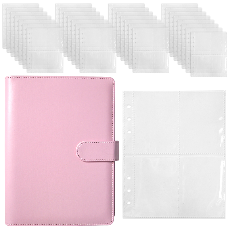 파스텔 마카롱 6공 포카바인더(속지30장포함) 4칸 포토카드 앨범 사진첩 포켓 사진정리 보관 포카북 스크랩 사진 포카앨범 콜렉트북 포토앨범 포토북 14,000원