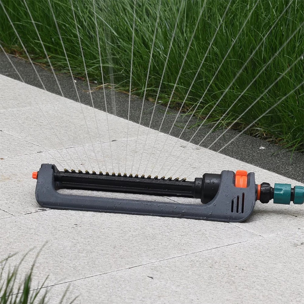 HK sell 에이넥 광범위 19구 자동 회전 스프링클러 잔디 정원 텃밭, 1개 14,500원