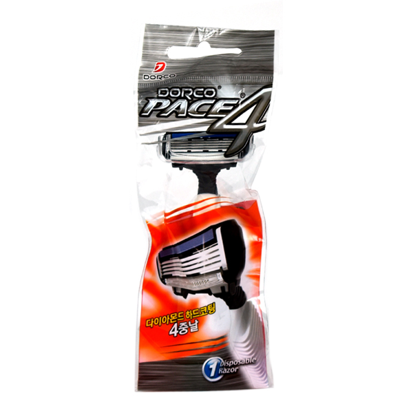 도루코 4중날 페이스포 면도기 1개입/4개입 일회용 휴대용 면도기 생활용품, 1개입, 1개 1,500원