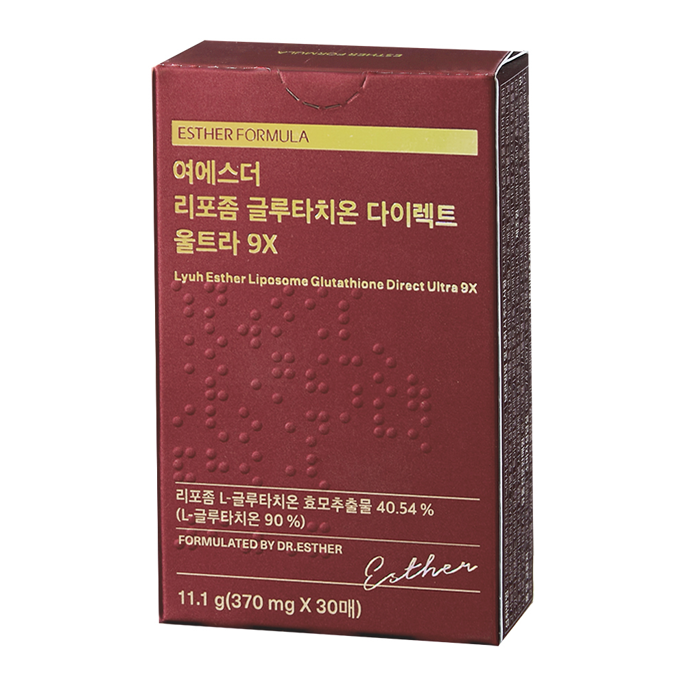 에스더포뮬러 여에스더 리포좀 글루타치온 다이렉트 울트라 9X, 1개, 30회분 28,500원
