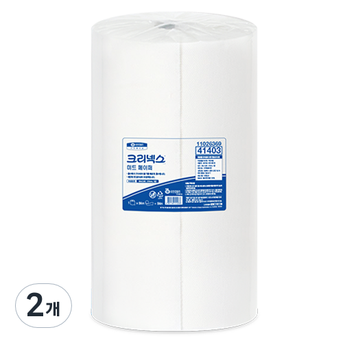 크리넥스 미트 페이퍼 롤키친타올, 400개입, 2개 20,100원