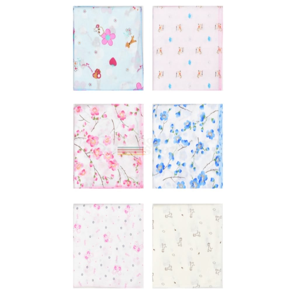 지옹샵 순면 엠보 가제 손수건 10매세트 신생아손수건세트 5,500원