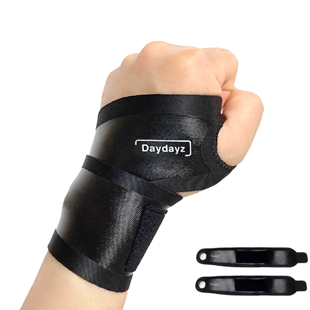 데이데이즈 손목 보호대 1mm 초슬림 아대 밴드, 블랙, 2개 30,400원