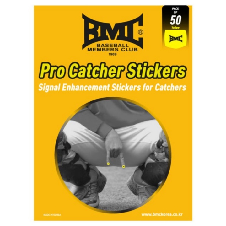 [BMC] 프로 포수 스티커 - 정확한 사인 전달, 포수스티커 15,000원