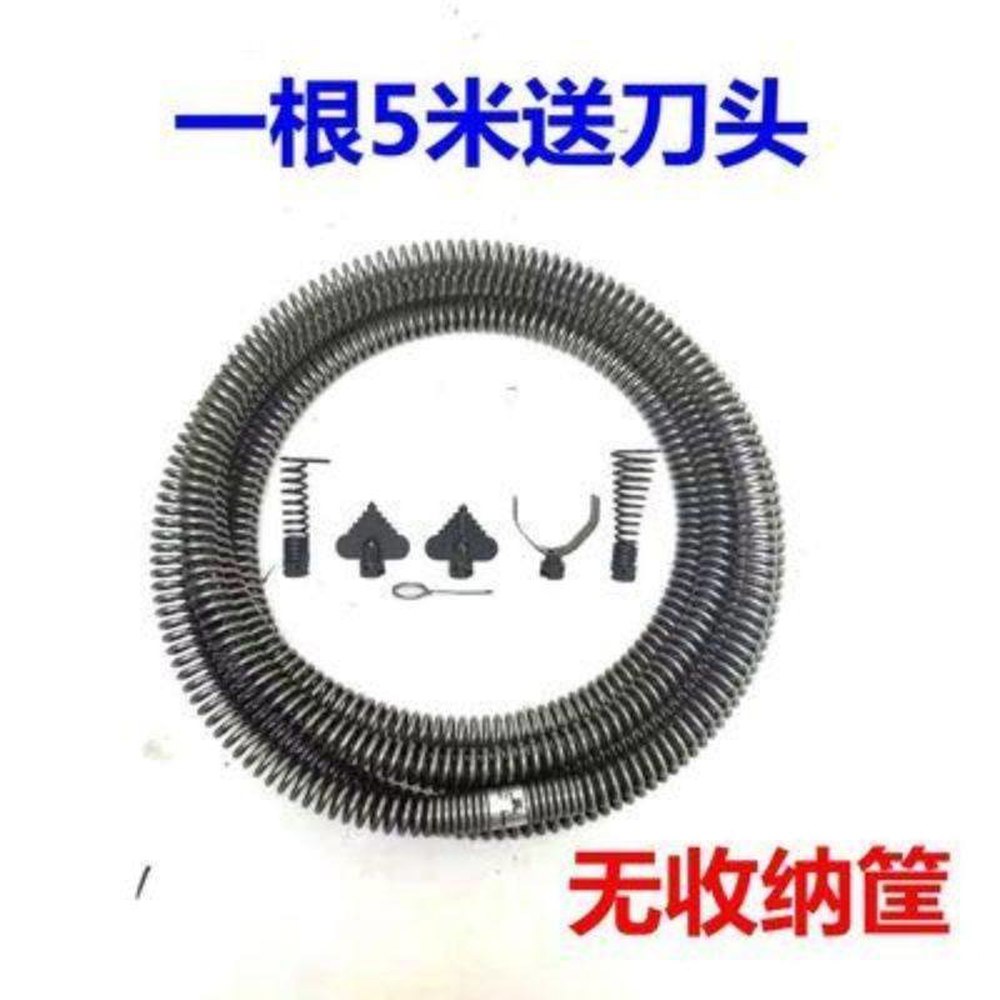 특수 관통기 막힘 하수구 스프링 전동 배관 준설기 와이어 22MM 54,900원