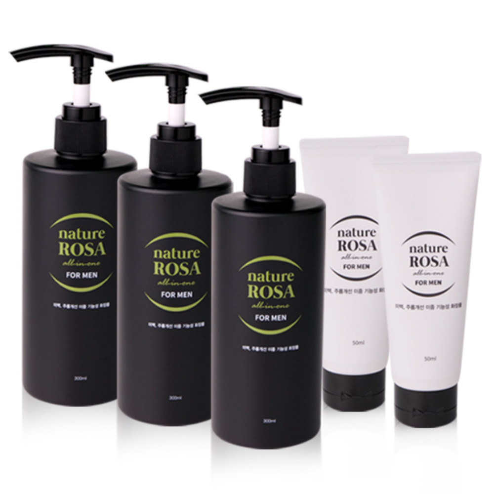 [TV홈쇼핑 정품]네이처 로사 올인원 남성 포멘 스킨 로션 5종 미백 주름개선 기능성 화장품 39,800원