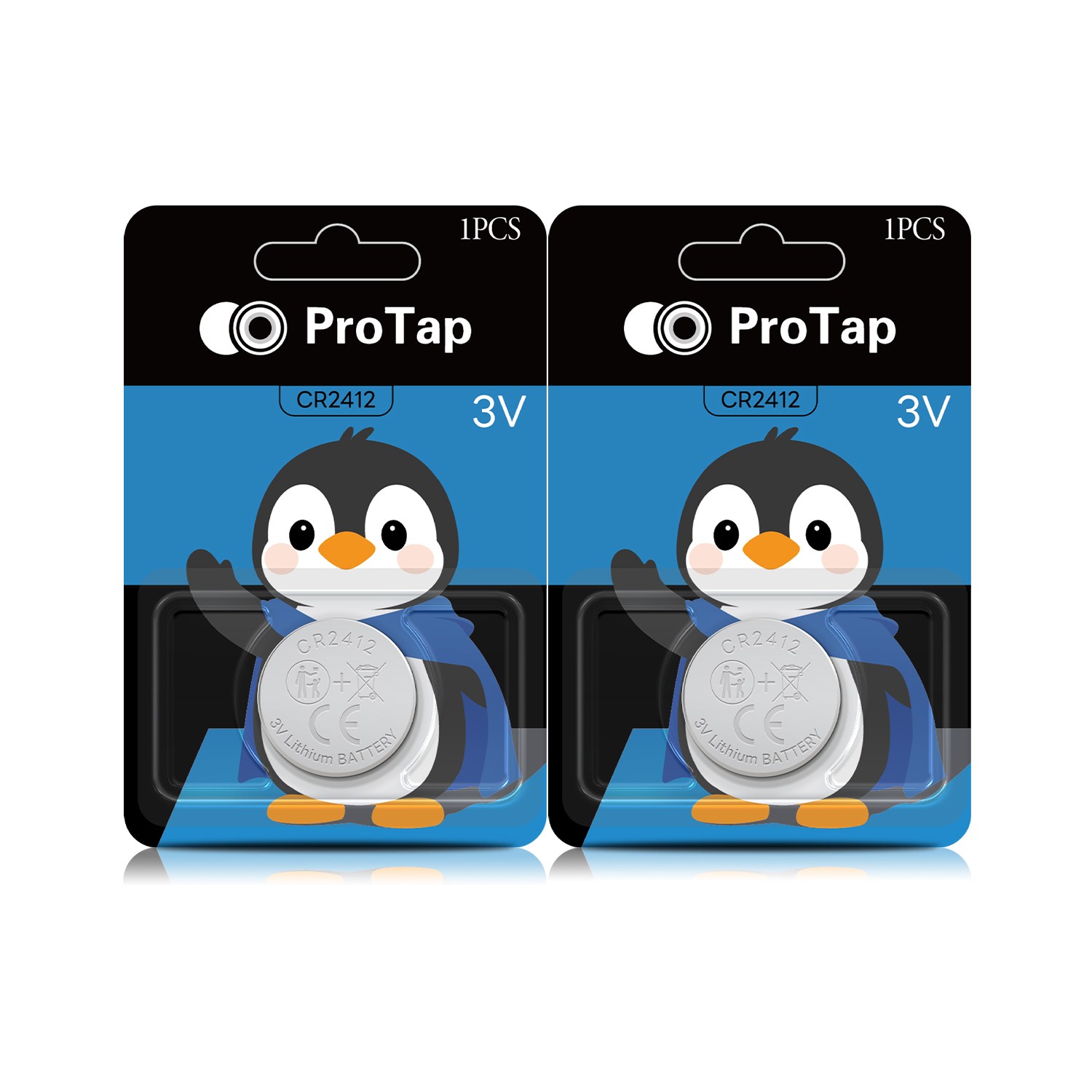 ProTap 현대기아카드키적용 CR2412 리튬 배터리 10,990원