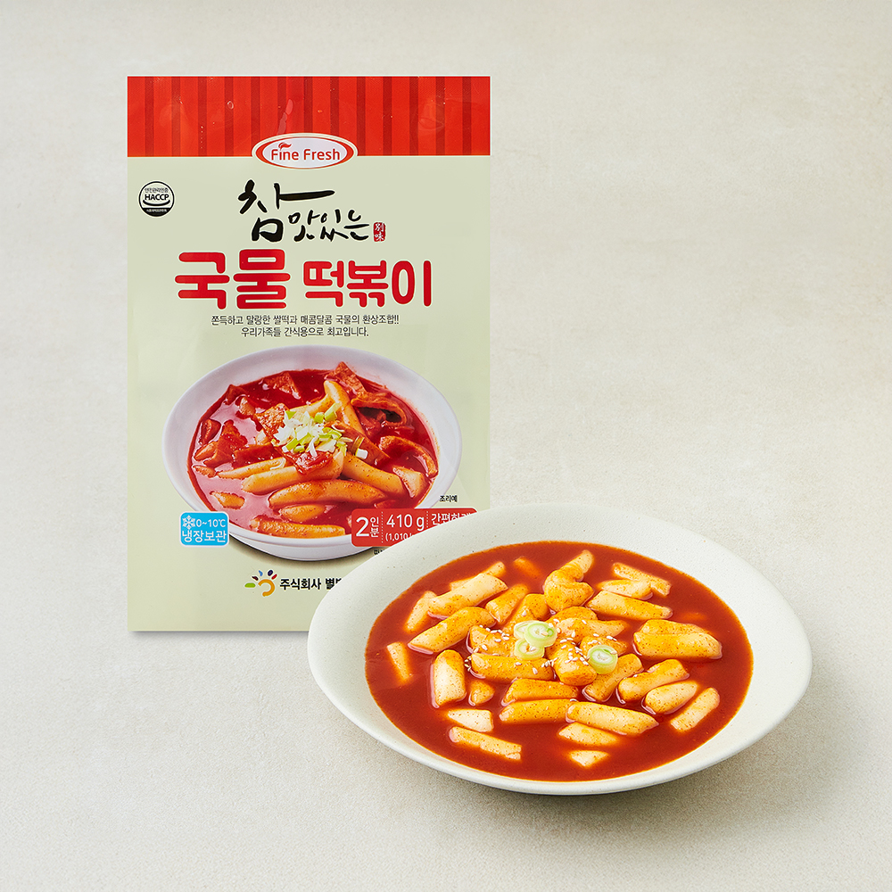 [로켓프레시] 참맛있는 국물 떡볶이 2인분, 410g, 1개 5,900원