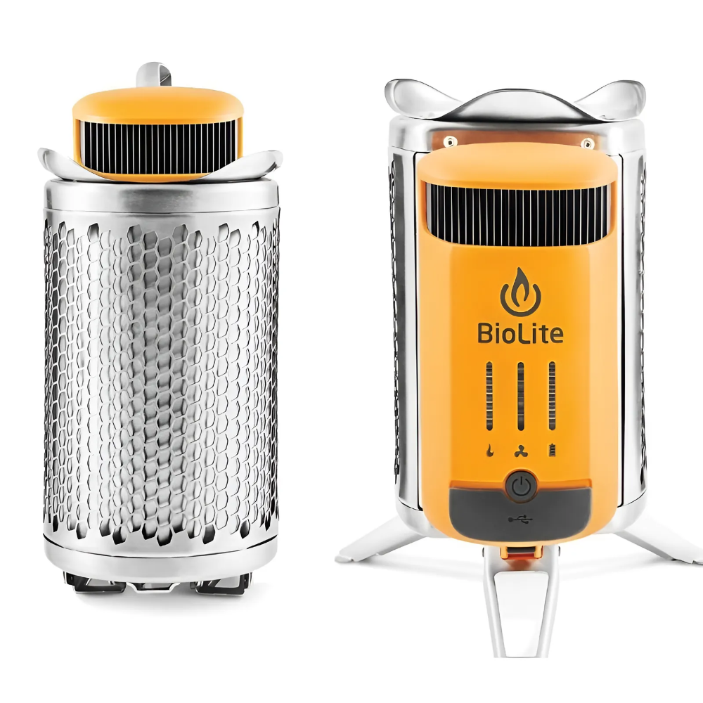 BioLite 바이오라이트 캠프스토브 2+ 자가발전 무연 화목 난로 3200mAh 보조배터리 겸용 146,000원