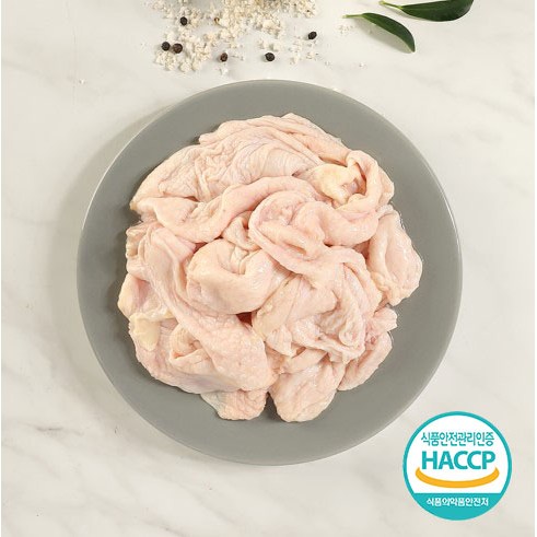 치킨마켓 냉동 닭껍질 닭껍데기 닭스킨 1kg 1팩, 1kg(1개), 1개 2,400원