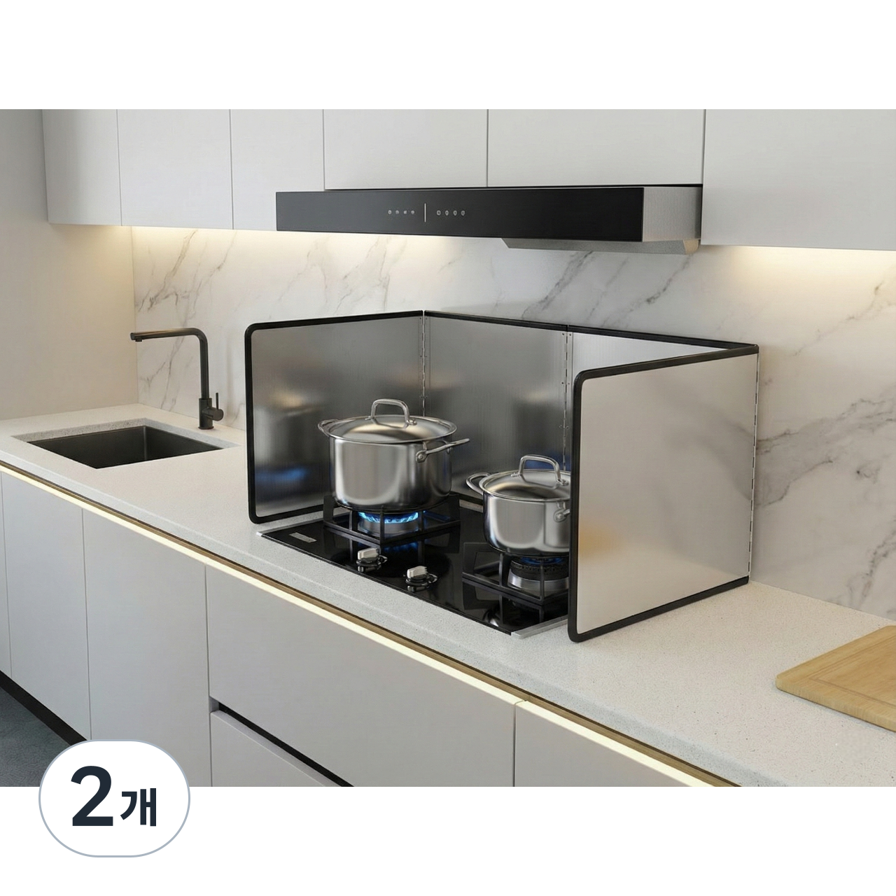 하우스팡 스텐 304 인덕션 가스레인지 기름튐 방지 가림막 56,800원