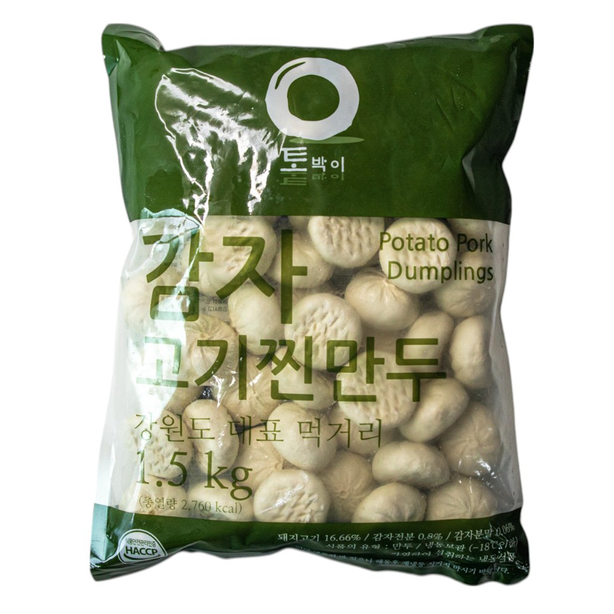 토박이마을 강원도 고기 감자만두, 폭신쫄깃 식감과 육즙가득 떡국 전골 찐만두 군만두 17,900원