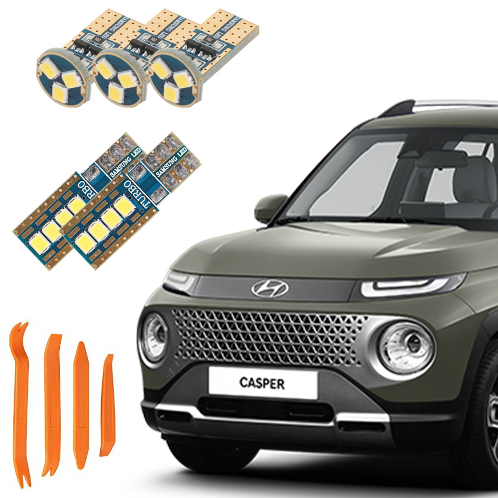 카템 차량용 루나 LED 실내등+리무버, 1세트, 현대 캐스퍼 썬루프형 21.09~ 11,600원