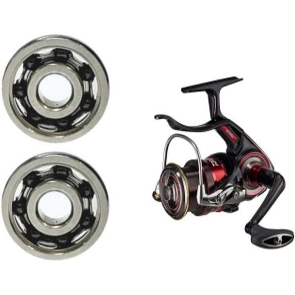 9491275 스피닝릴 낚시릴 부품 호환 부속 교체 애니 베어링 다이와 22토너먼트 이소경기 LBD 가능 라인 롤러용 세라믹 GX 2개 1세트 7-4-2mm 61,000원