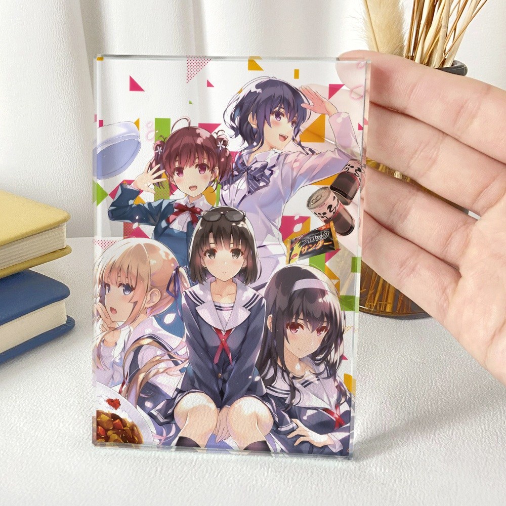 사에카노 시원찮은그녀를위한육성방법 코롯타 반투명 아크릴 타일 장식 굿즈 24,200원