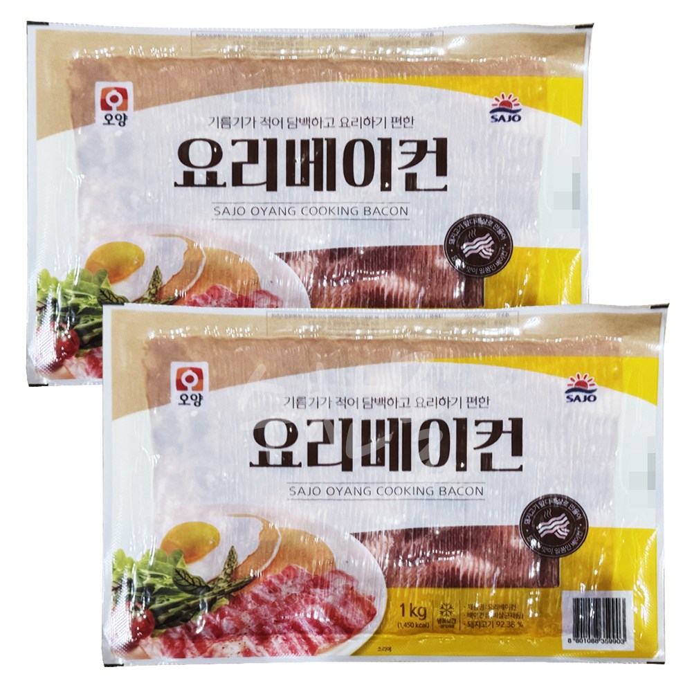 대용량 업소용 식자재 사조오양 요리베이컨 1k 25,800원