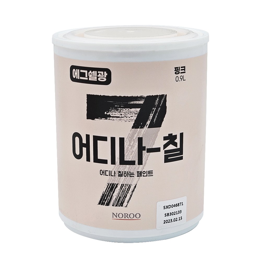 노루페인트 어디나 칠 페인트, 핑크 에그쉘광, 900ml, 1개 12,080원
