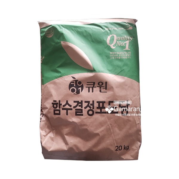 큐원 함수결정포도당 20kg 함수포도당 49,200원