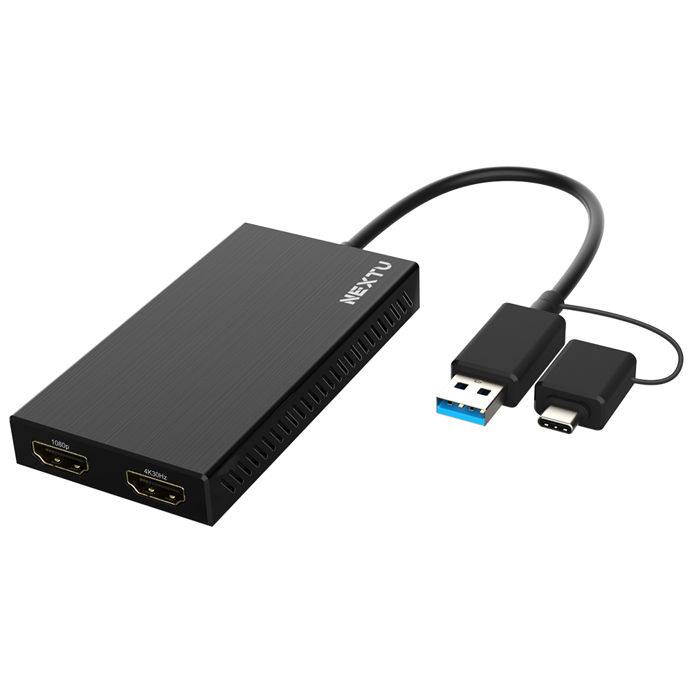 이지넷 5322TCH-DUAL USB To 듀얼 HDMI 디스플레이 어댑터 4K30Hz, 1개 70,500원