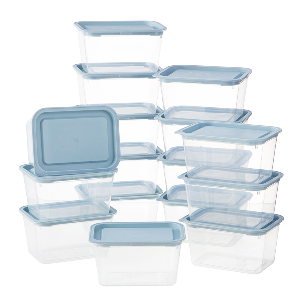 코멧 냉동밥 국용 전자레인지 사각 용기 블루 600ml 6,180원