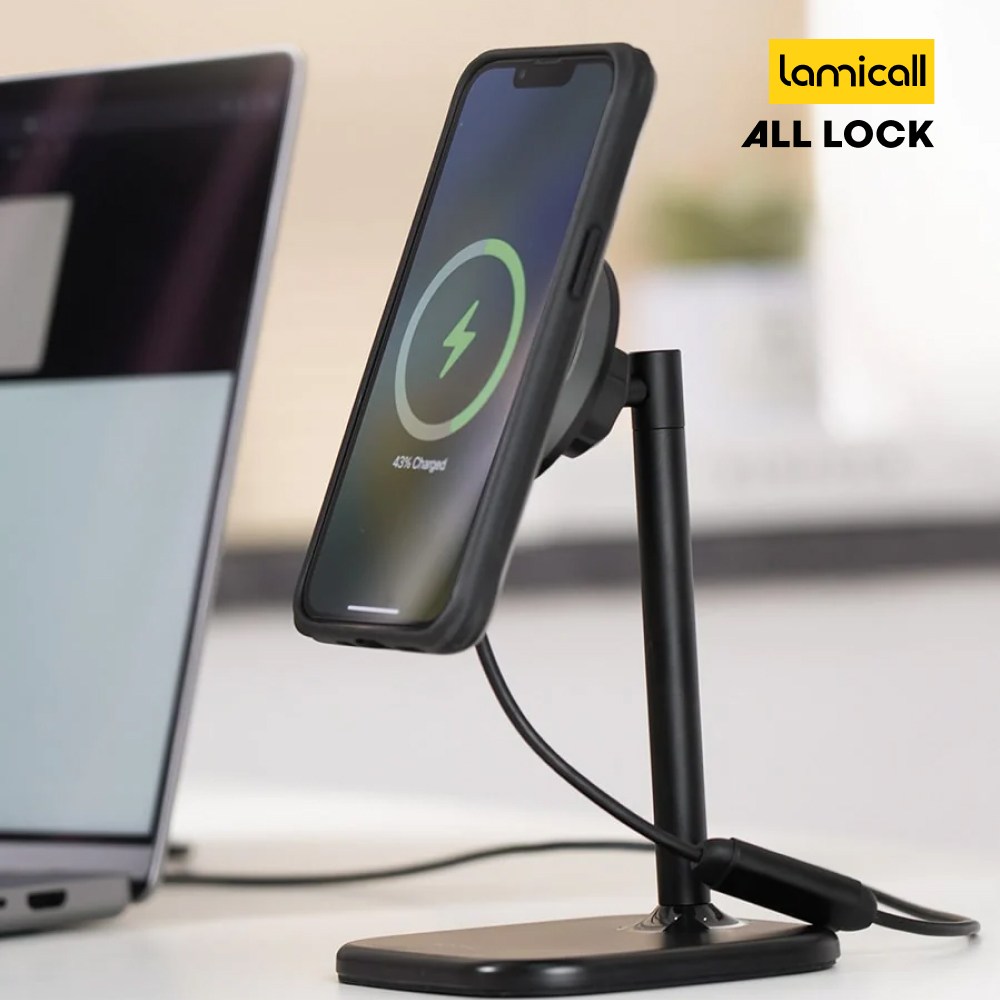 라미콜 올락 휴대폰 충전 거치대 갤럭시 스탠드형 아이폰 스마트폰 AL02, 1개 84,000원