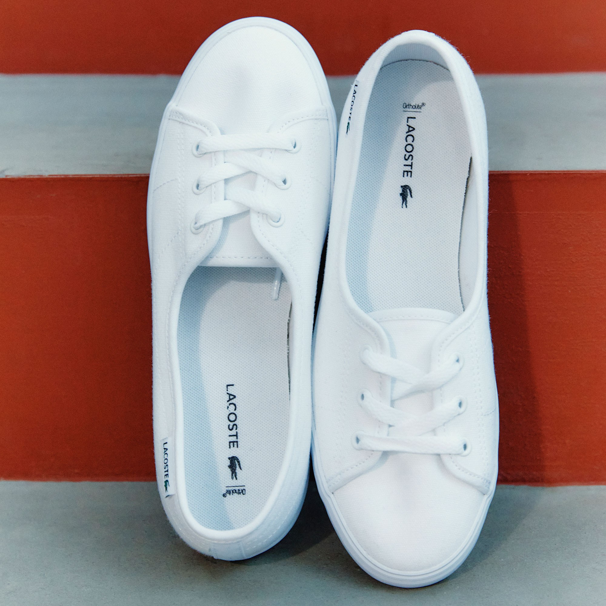 [라코스테 공식] 여성 Median LTH 레더 스니커즈 RZ0130W56G 21G 119,000원