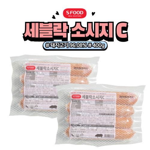 [아이스박스 포장] 에쓰푸드 세블락 소시지 C, 핫도그 소세지 14,400원