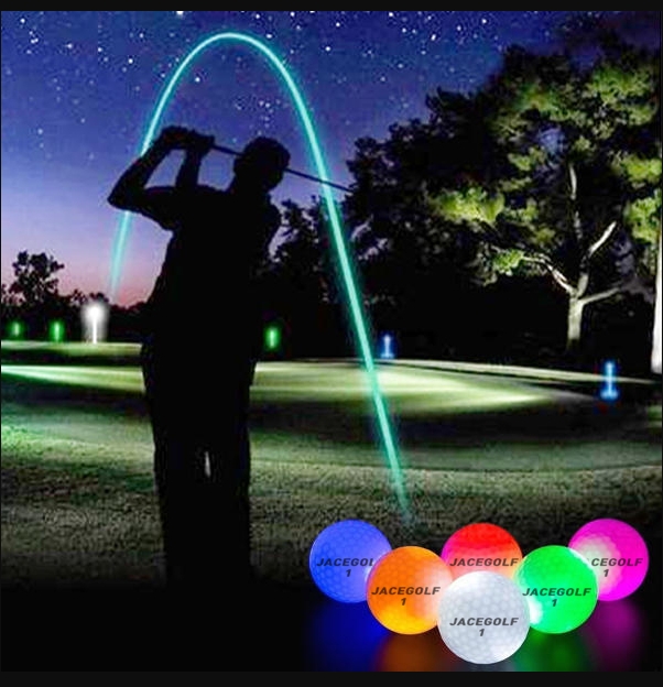 FOOI 밝게 빛나는 고반발 LED 골프공 야간라운딩용 6개입 선물용 박스포장, 그린, 6개입, 1개 29,260원