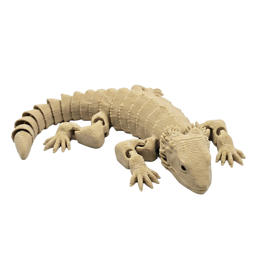 도마뱀 모형 인형 선물 인테리어 소품 장식품 3D프린터 P302, 1개, 샌드베이지 8,000원