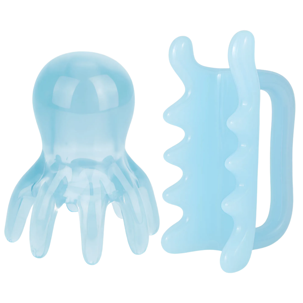 로제브 두피 괄사 마사지기 바디 승모근, 루미나 블루, 1개 9,770원