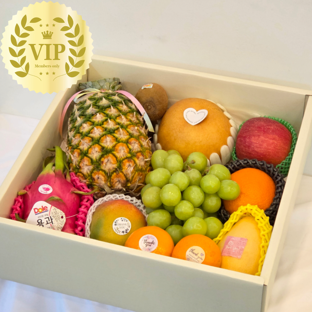 [담아네마켓] 프리미엄 혼합과일 선물C세트 명절 상견례 축하 병문안 승진 선물용 상견례 집들이 예단 이바지 백화점 납품용 고급 과일바구니 보자기 카드 147,000원