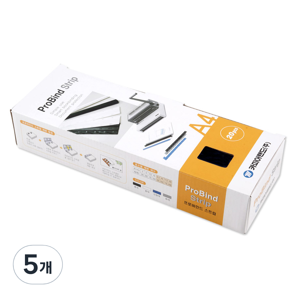 카피어랜드 프로바인드 스트립 20개입, 3mm, 파랑, 5개 17,800원