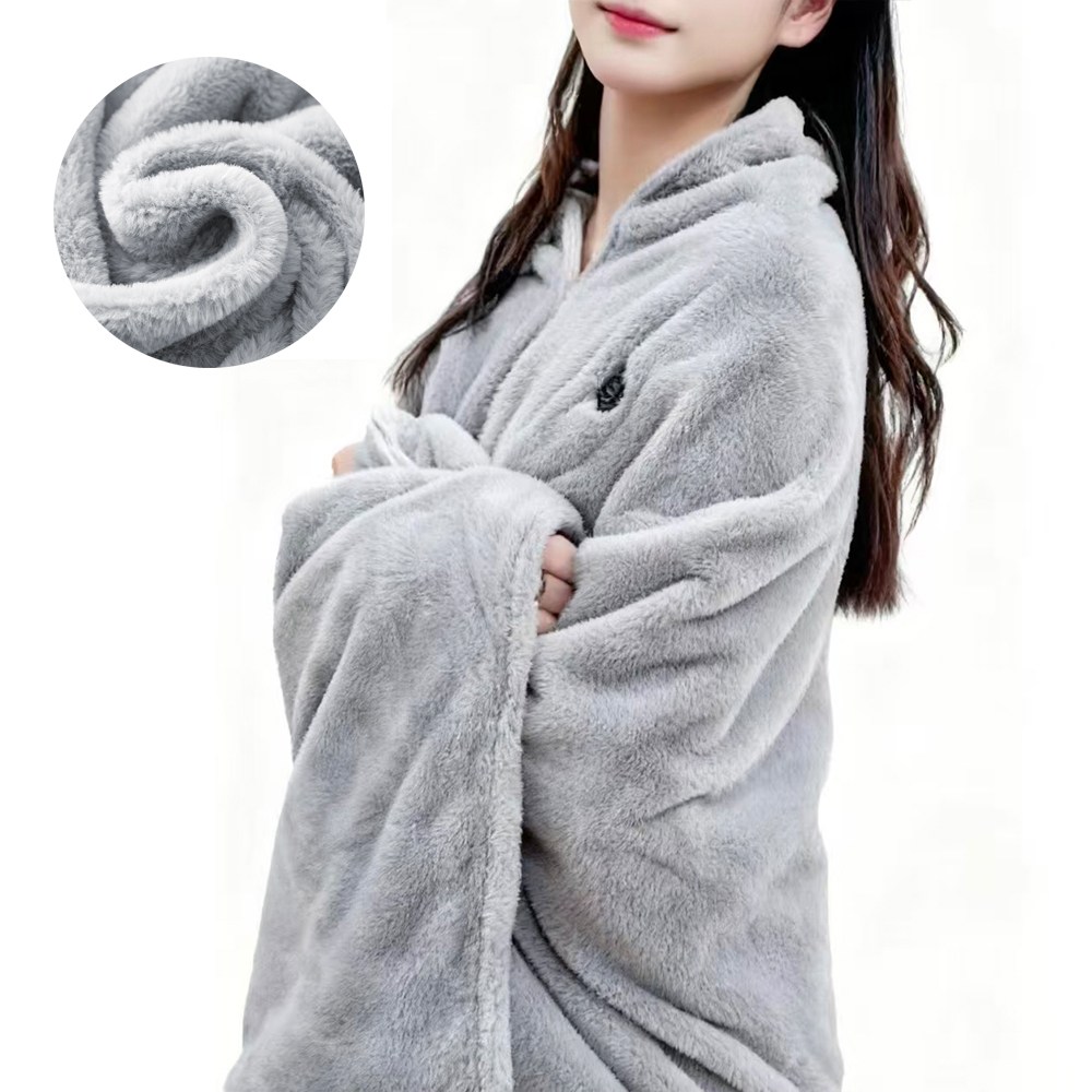 MIGA 인조 토끼털 온열 담요 캠핑용 무선 1인용 차박 전기담요 19,500원