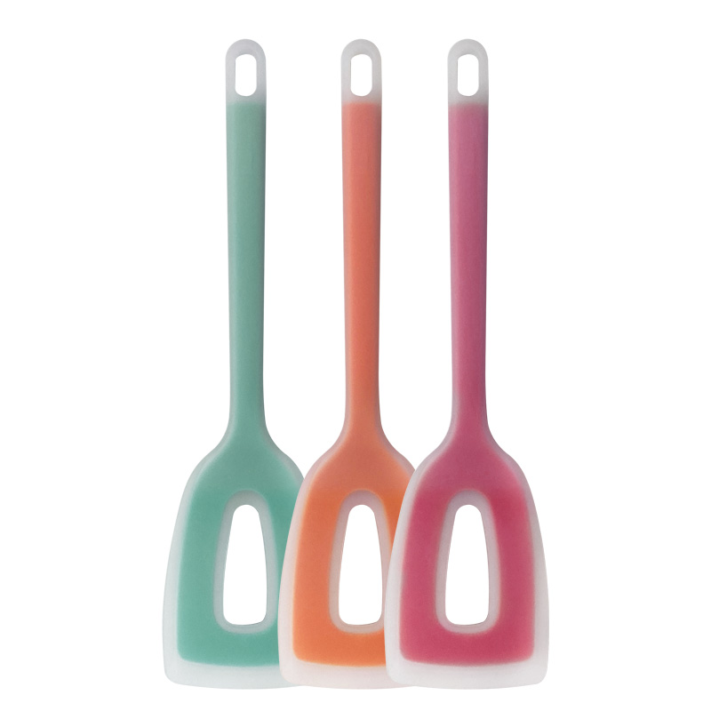 [백화점 입점 브랜드] AM 실리콘 투톤 뒤집개 스탠드 위생 조리도구, 현재가 12,000원