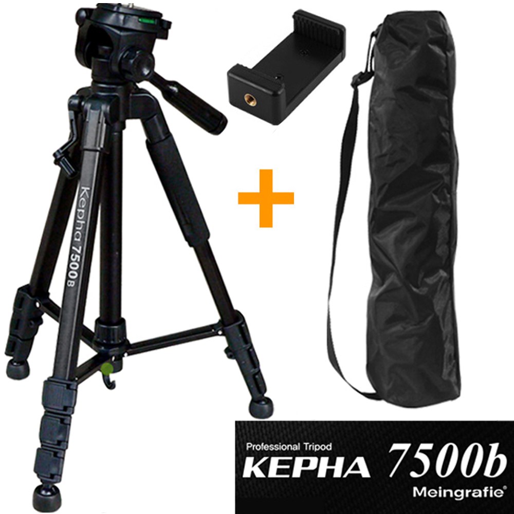 마인그라피 KEPHA-7500B삼각대,홀더증정,스마트폰,미러리스삼각대,DSLR삼각대 38,500원