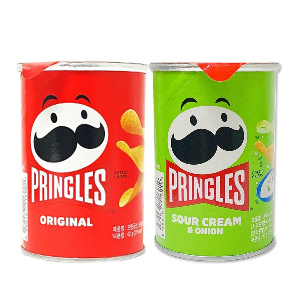 프링글스 미니 오리지널 양파 합본, 24개, 42g 33,000원