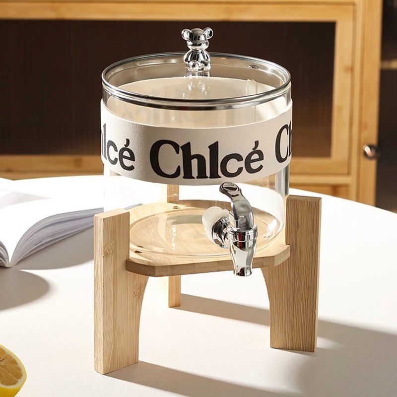 음료 워터 생수 디스펜서 카페 물 쥬스 커피 유리 물통 홈파티 업소용 수도꼭지 통 17,300원