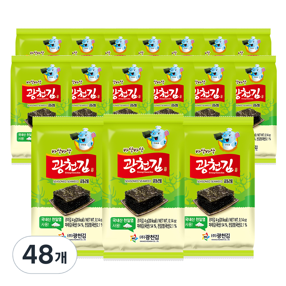 광천김 바삭바삭 파래김 20,940원