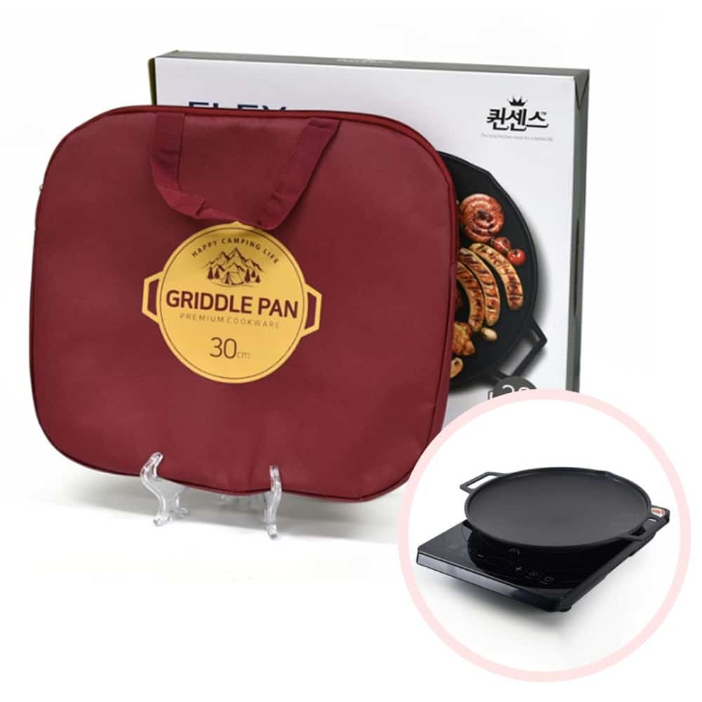 국산 퀸센스 기름안튀는 인덕션그리들 원형불판 30cm 44,810원