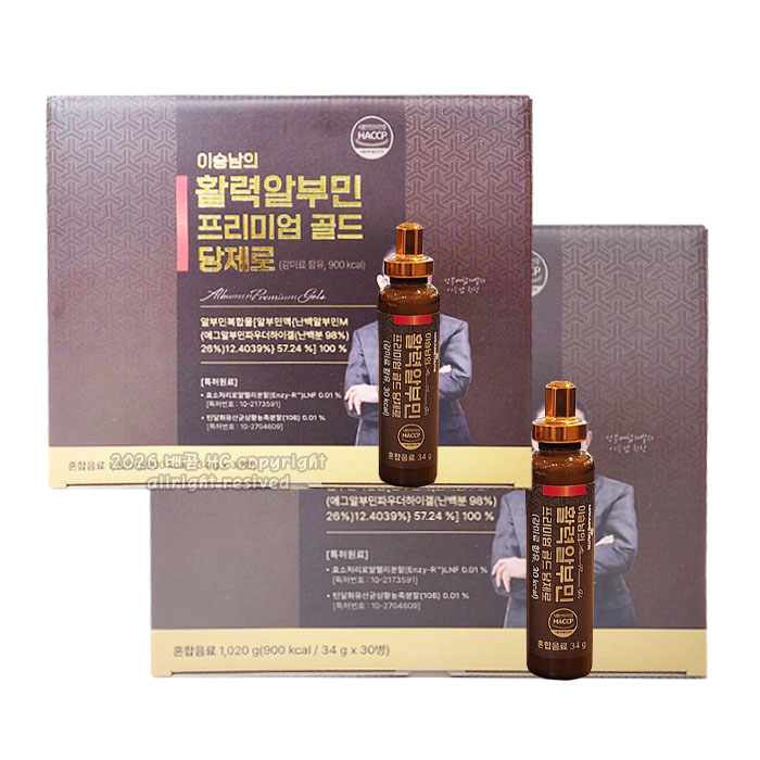 이승남의 마시는 활력 알부민 프리미엄 골드 특허원료 고함량 68,860원