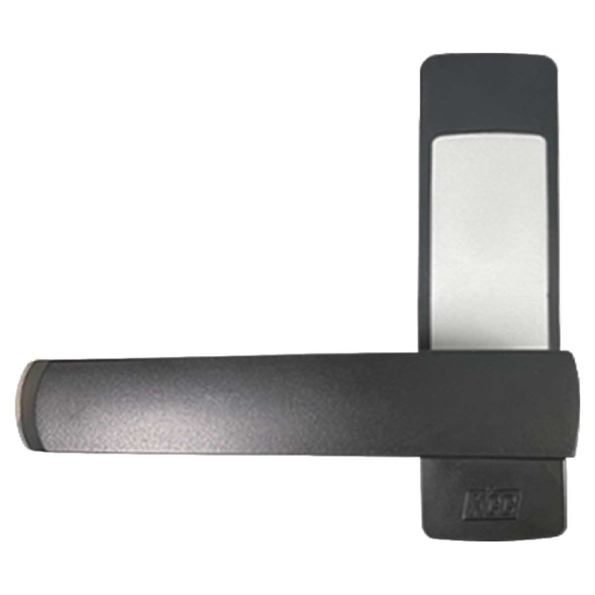 KCC 터닝도어(블랙 터닝도어 R-구형 130용) 손잡이 현관 중문 세탁실 다용도실 문고리 잠금 핸들, 1개 57,700원