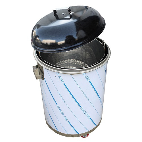 능산로스타 업소용 고깃집 숯불 퇴식구 숯 보관함 클리너, 1개 320,000원